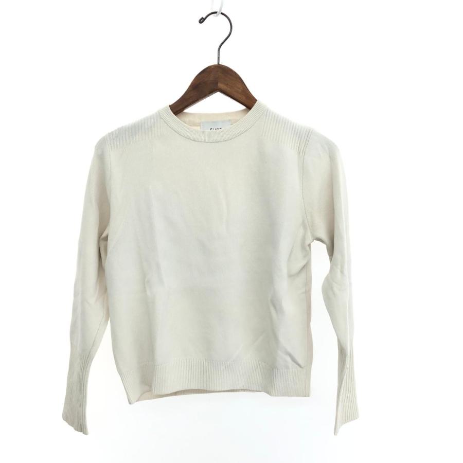 CLANE クラネ アンゴラニットトップス ホワイト 【公式通販】