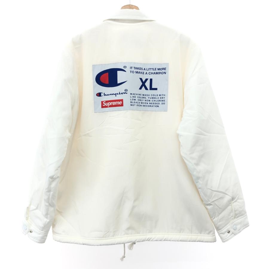 Champion シュプリーム×チャンピオン Label Coaches Jacket