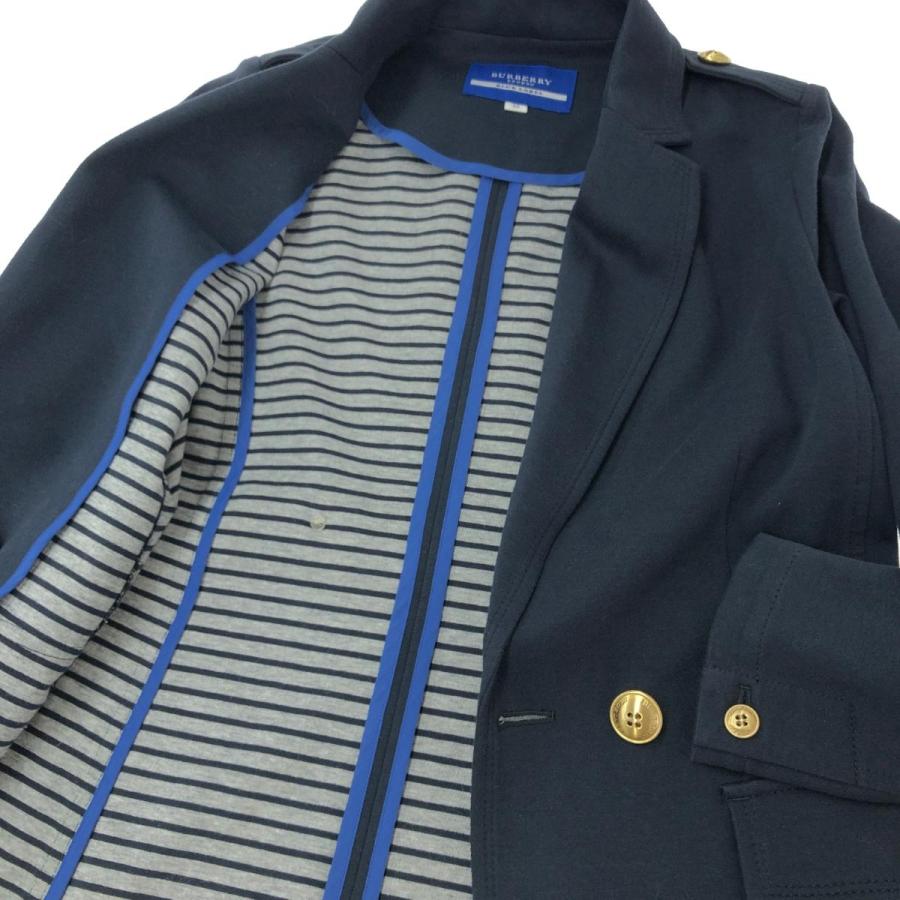 BURBERRY BLUE LABEL バーバリーブルーレーベル 金ボタン ダブル 