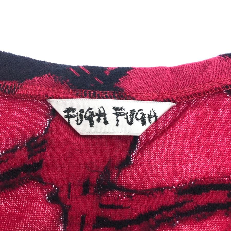 FUGAFU フーガフーガ 佐藤繊維 チュニック サイズ:F レッド FUGAFU フーガフーガ 佐藤繊維 チュニック サイズ:F レッド
