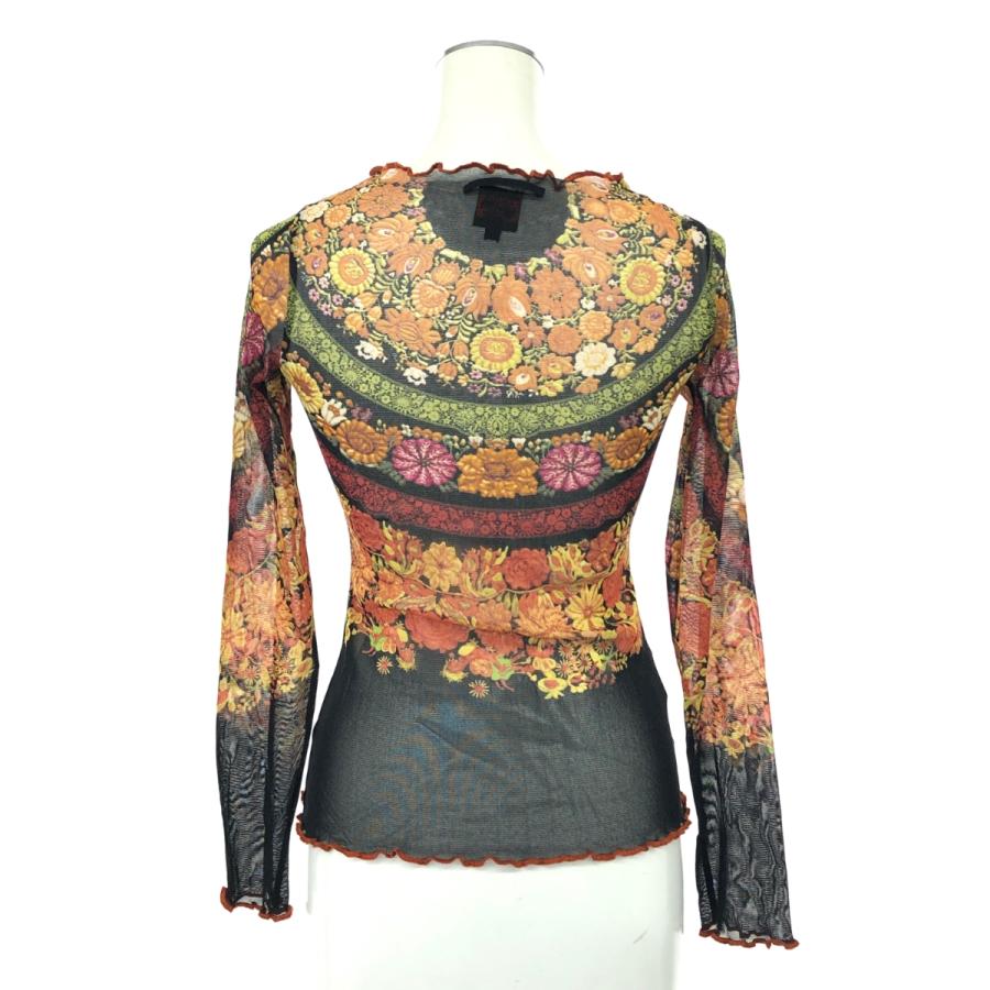 JEANPAUL GAULITIER フラワー ネット カットソー JEAN PAUL GAULTIER ジャンポールゴルチエ フラワーカットソー