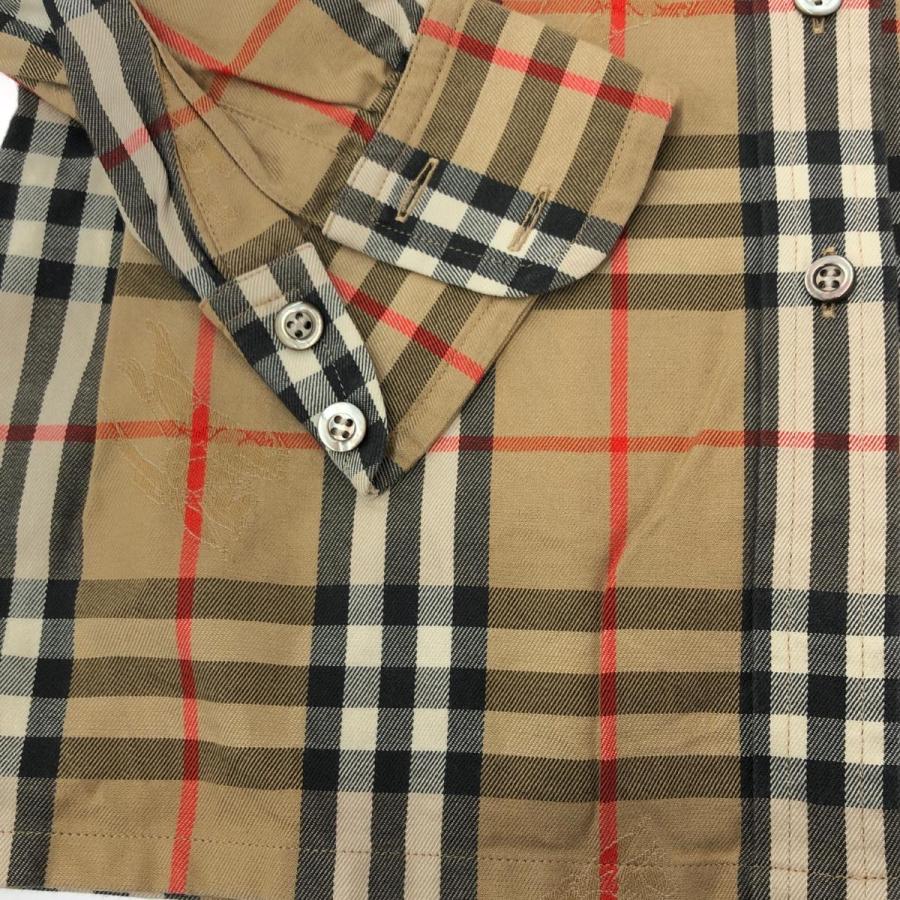 【希少・美品】Burberrys ノバチェック シャドーホース 長袖ブラウス M Burberry's バーバリーズ ノバチェック柄 シャドーホース