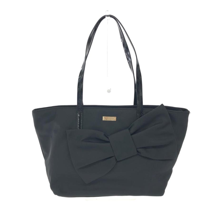 Kate spadeケイトスペード リボントートバッグ 黒 ブラック ケイト