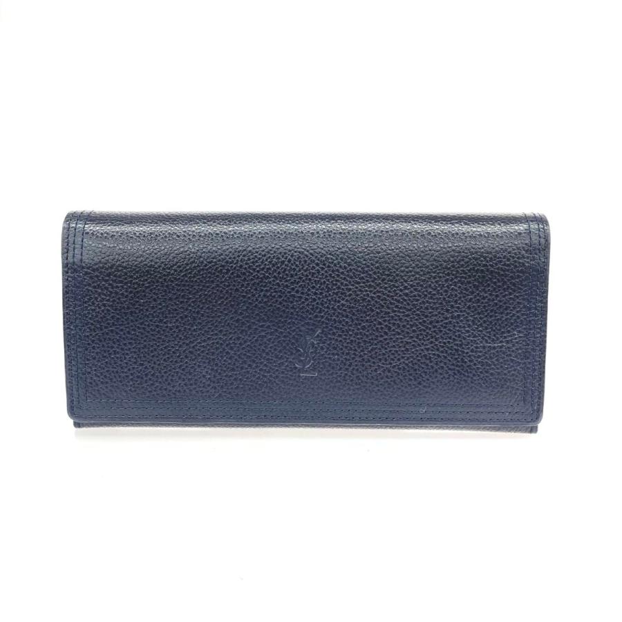 YvesSaintLaurent(YSL) イヴサンローラン 二つ折り長財布 美品