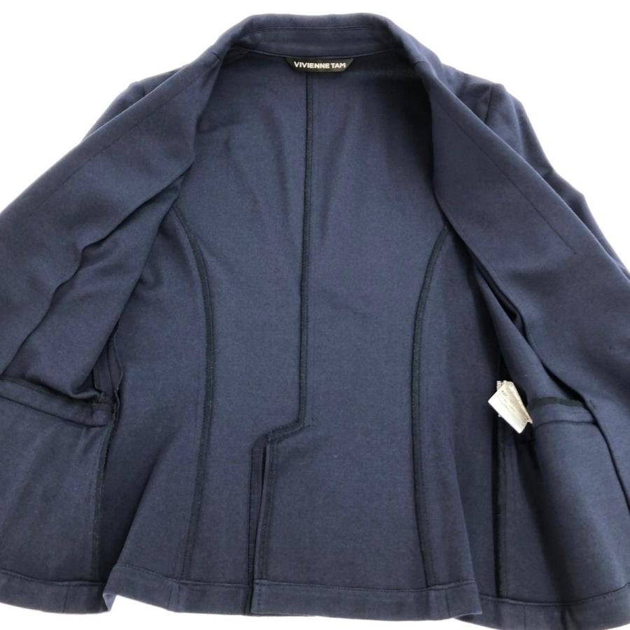 VIVIENNE TAM ヴィヴィアンタム チャイナ釦ジャケット 良好 サイズ:0  