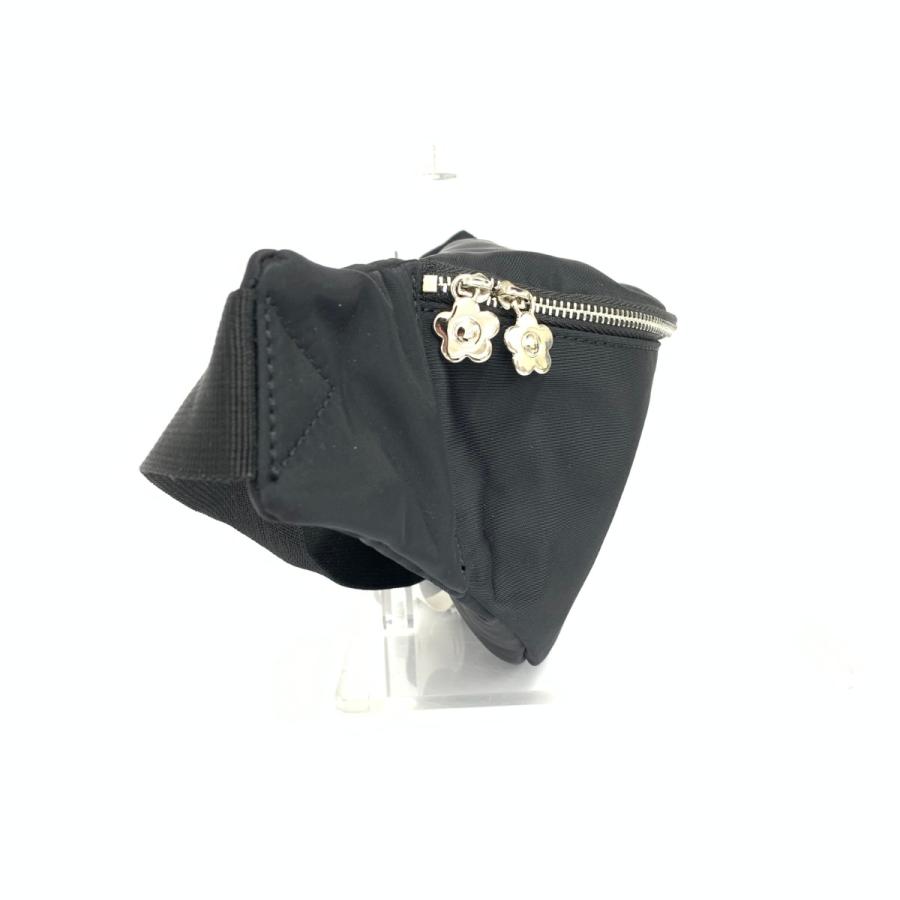 未使用✨️マリークワント　メタルナイロンデイジー　ボディバッグ　ブラック MARY QUANT マリークワント ボディバッグ 新品同様 デイジー
