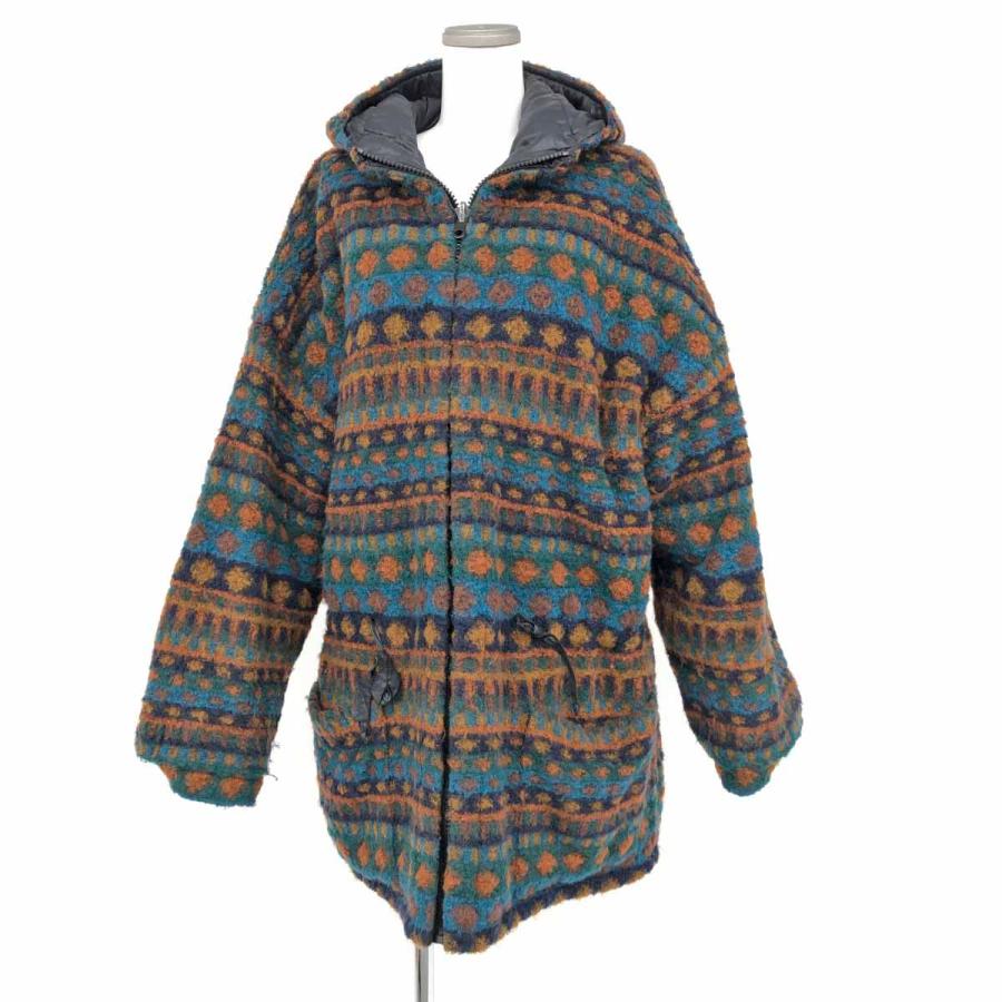 MISSONI ミッソーニ リバーシブル中綿ジャケット - ブラック/マルチ  