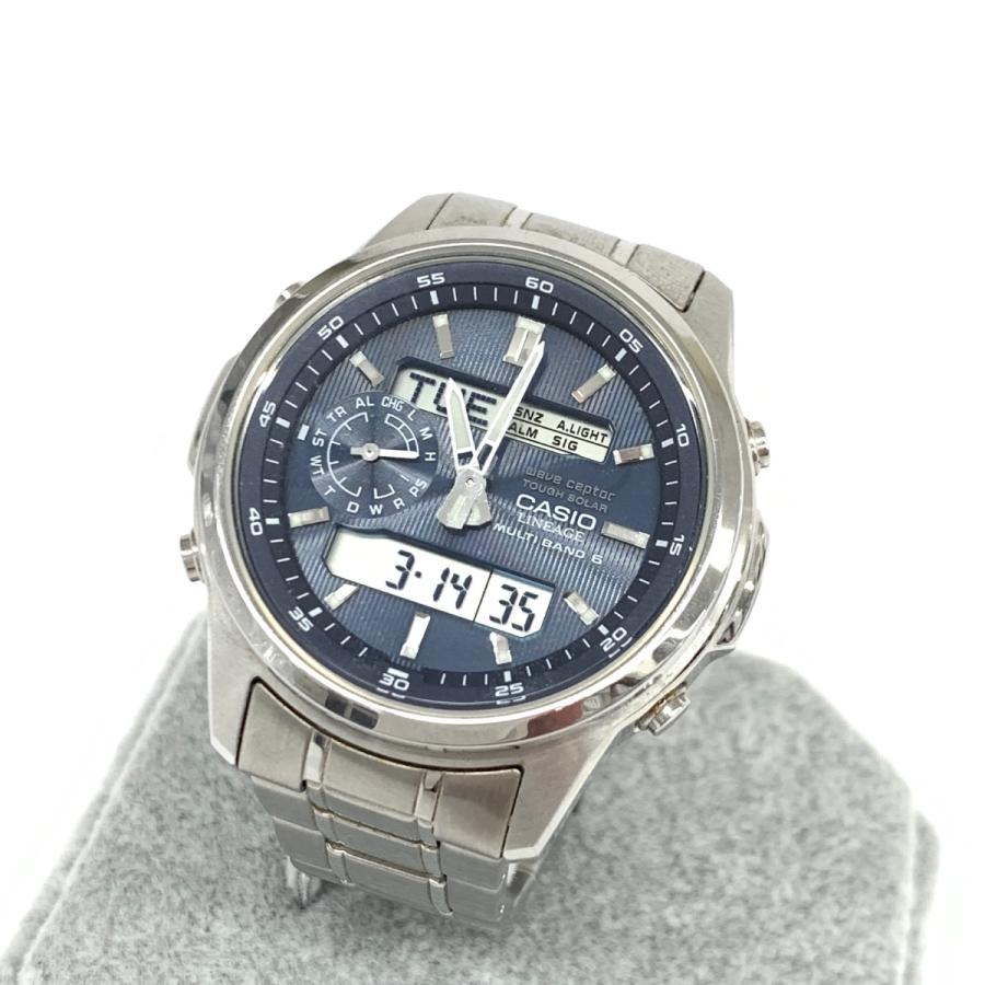 CASIO カシオ リニエージ LCW-M300 腕時計 良好 ソーラー シルバー  