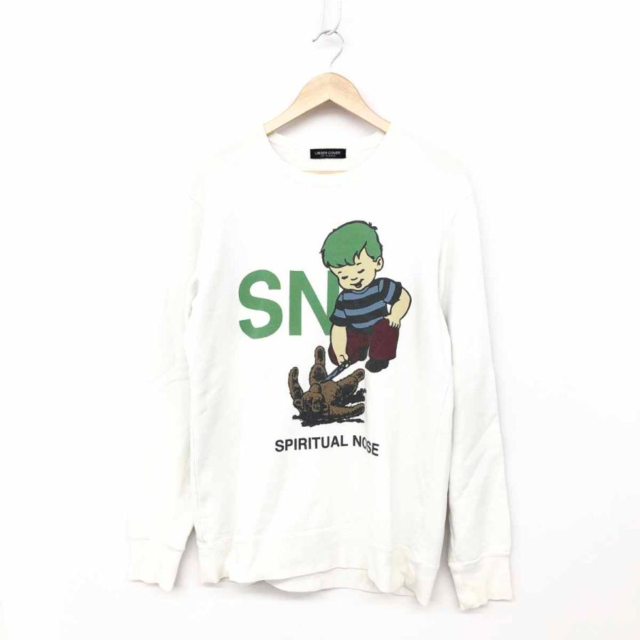 UNDERCOVER アンダーカバー スウェット サイズ2 ホワイト メンズ UNDERCOVER アンダーカバー スウェット サイズ2 ホワイト メンズ