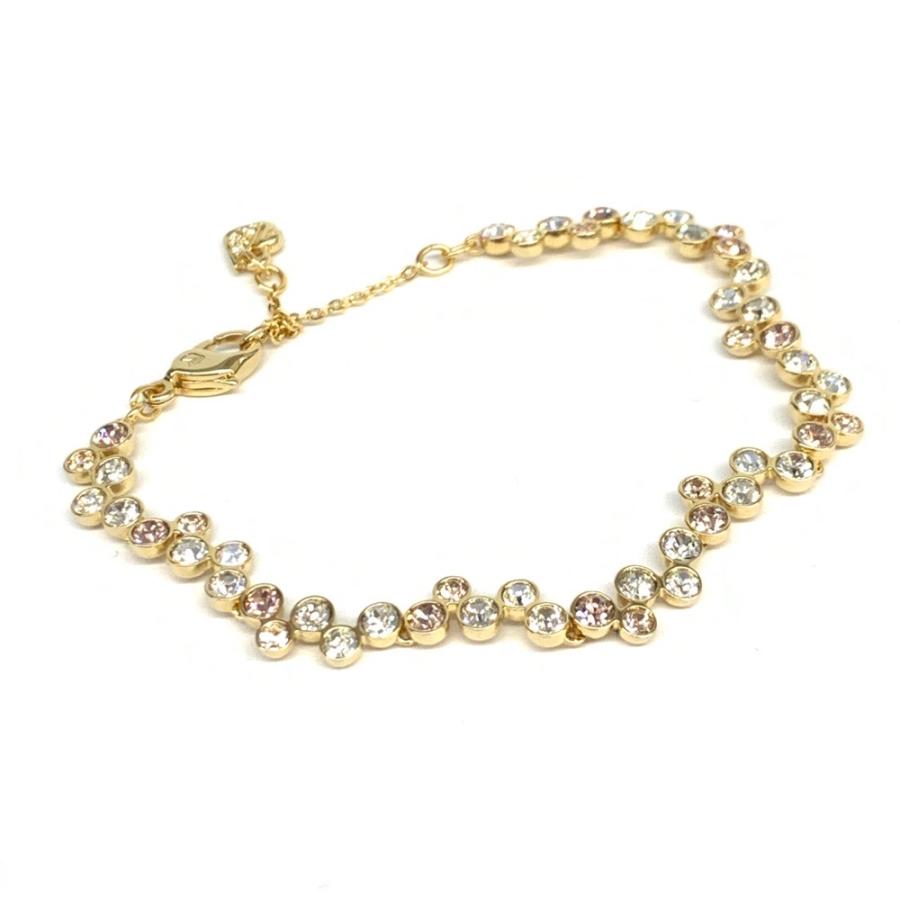 SWAROVSKI スワロフスキー フィデリティ ブレスレット 美品 ゴールド 