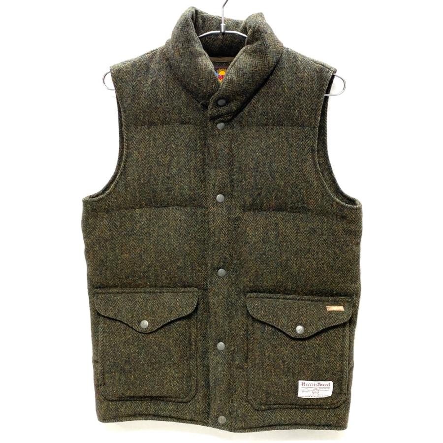EDDIE BAUER エディーバウアー ダウンベスト 良好 XS カーキ EDDIE BAUER エディーバウアー ダウンベスト 良好 XS カーキ