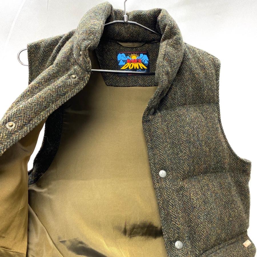 EDDIE BAUER エディーバウアー ダウンベスト 良好 XS カーキ EDDIE BAUER エディーバウアー ダウンベスト 良好 XS カーキ
