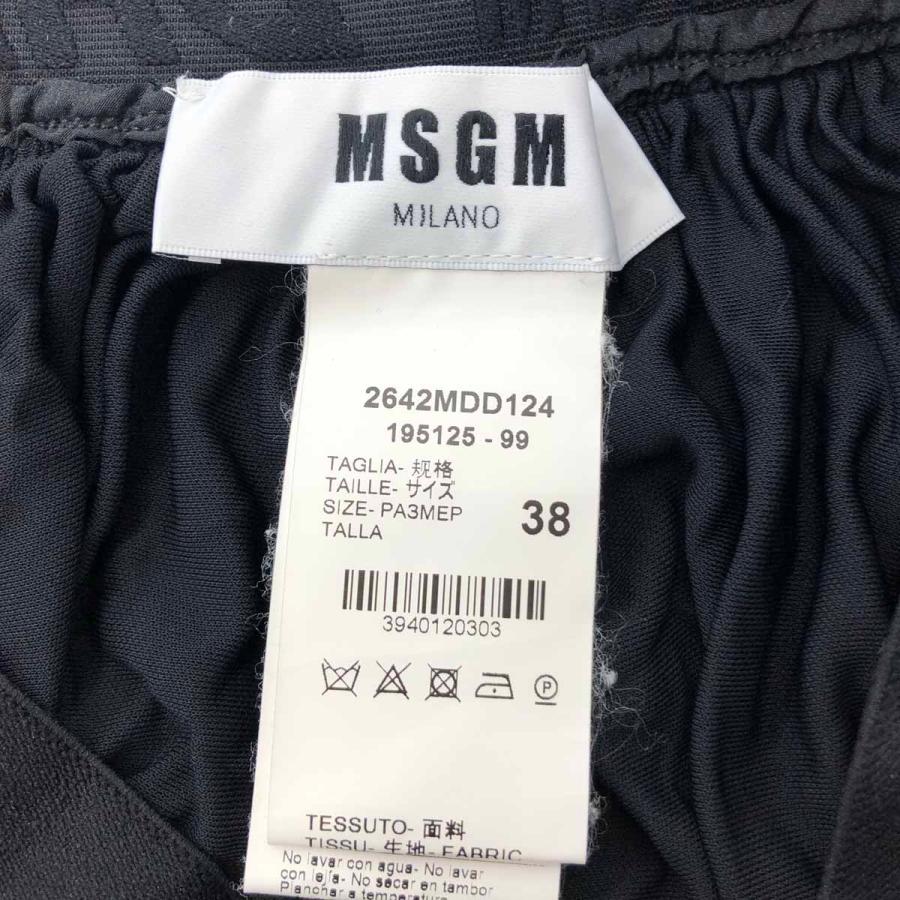 MSGM エムエスジイエム スカート サイズ38 ブラック レディース 