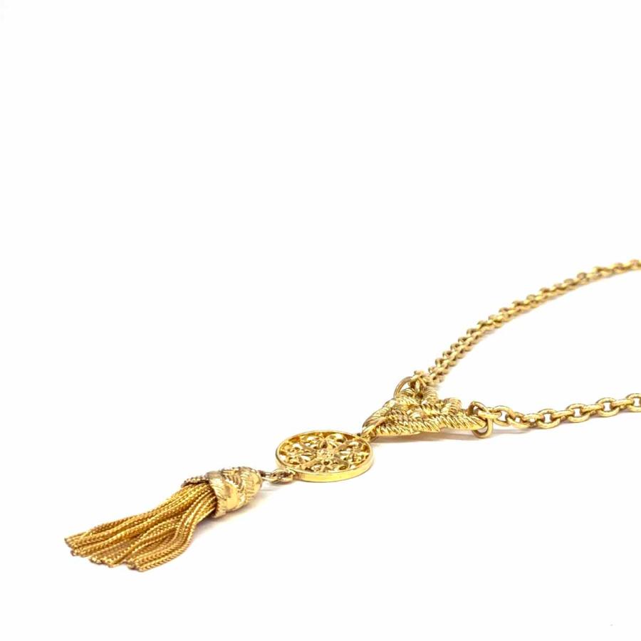SONIA RYKIEL ソニアリキエル ネックレス 良好 ゴールドカラー SONIA RYKIEL ソニアリキエル ネックレス 良好 ゴールドカラー