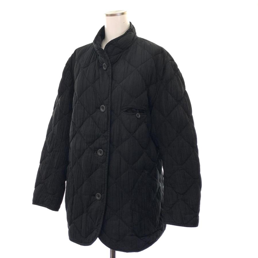 IS イッセイミヤケブラック キルティングジャケット