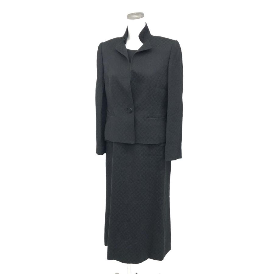 NINA RICCI ニナリッチ セットアップ サイズ11AR ブラック レディース 