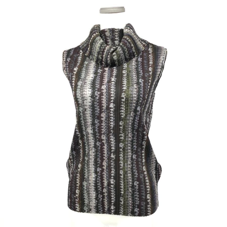 PLEATS PLEASE プリーツプリーズ ノースリーブカットソー 美品 サイズ3  