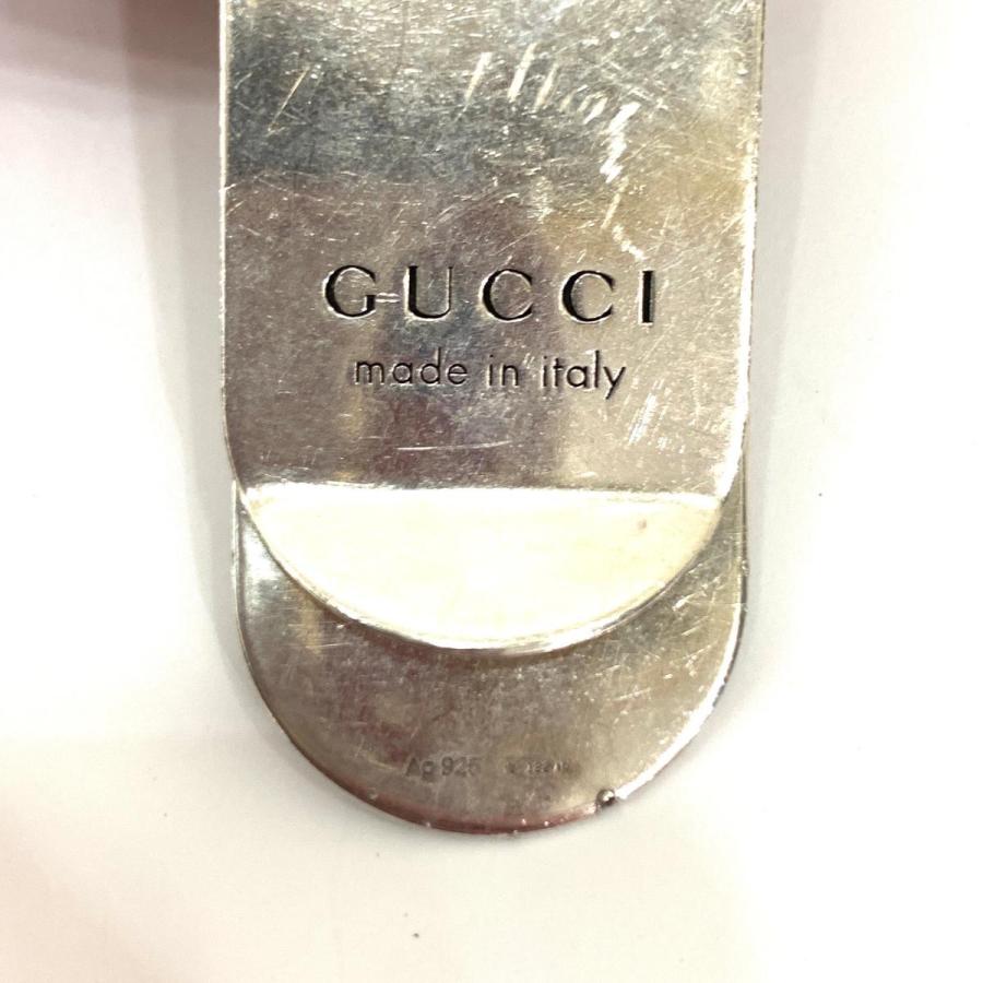 GUCCI グッチ マネークリップ シルバーカラー 925 ビー 蜂 ユニ GUCCI グッチ マネークリップ シルバーカラー 925 ビー 蜂 ユニ