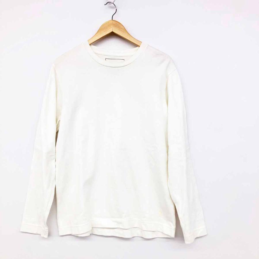 PRISTINE GENTS プリスティン 長袖Tシャツ Mサイズ ホワイト メンズ  