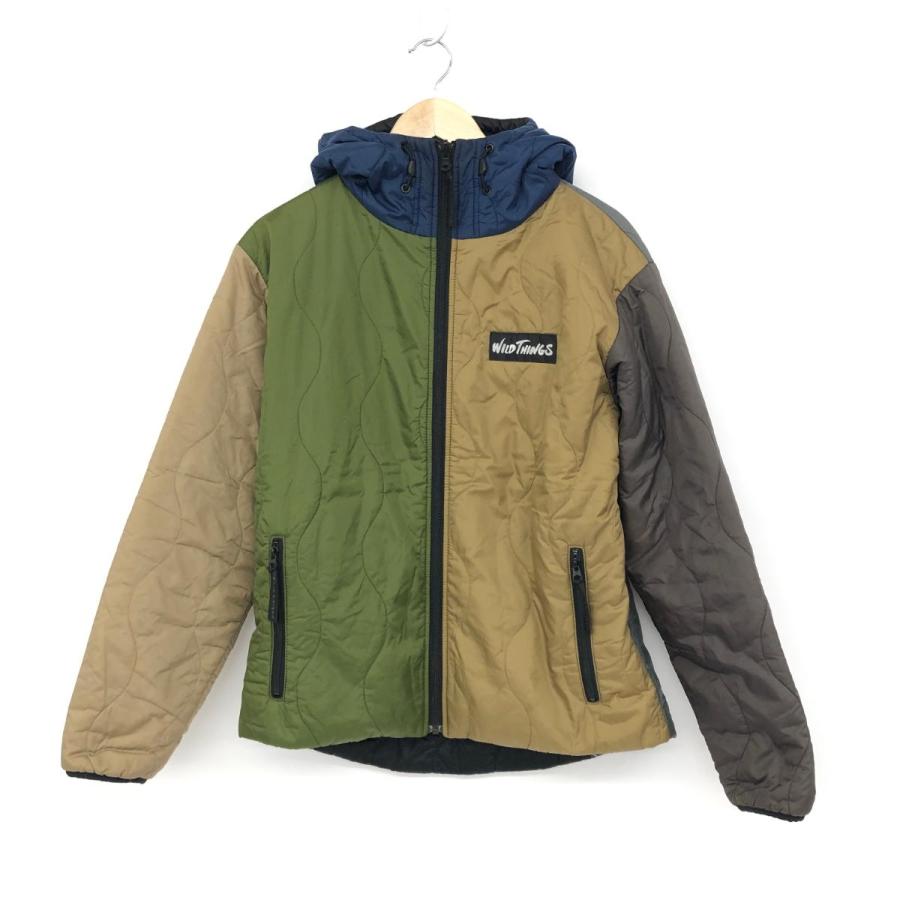 WILDTHINGS ワイルドシングス リバーシブル中綿ジャケット M WILDTHINGS ワイルドシングス リバーシブル中綿ジャケット M
