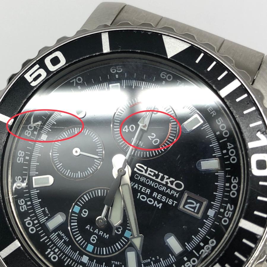 SEIKO セイコー ダイバー 腕時計 クロノグラフ 7T62-0CV0 SEIKO セイコー ダイバー 腕時計 クロノグラフ 7T62-0CV0
