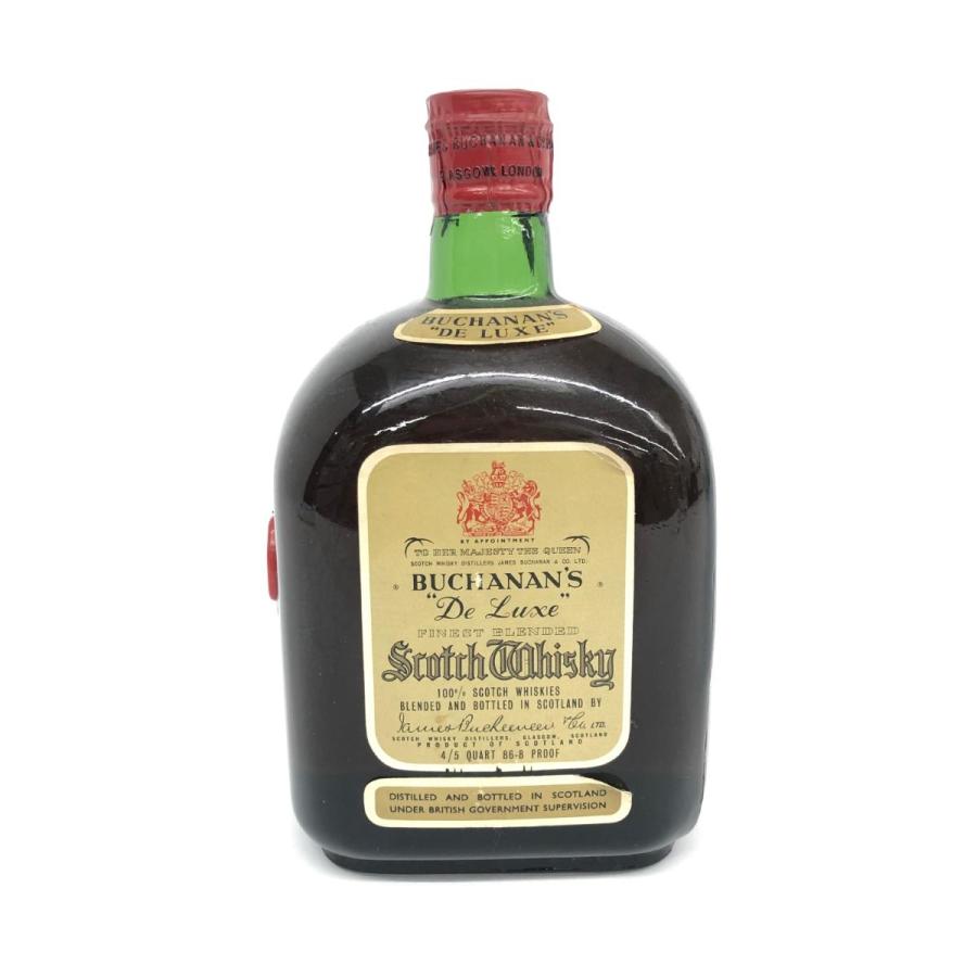 BUCHANAN'S ブキャナンズ De Luxe デラックス ウイスキー 未開栓 BUCHANAN'S ブキャナンズ De Luxe デラックス ウイスキー 未開栓