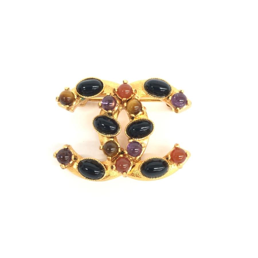 シャネル CHANEL ブローチ グリポア ブローチ ゴールド