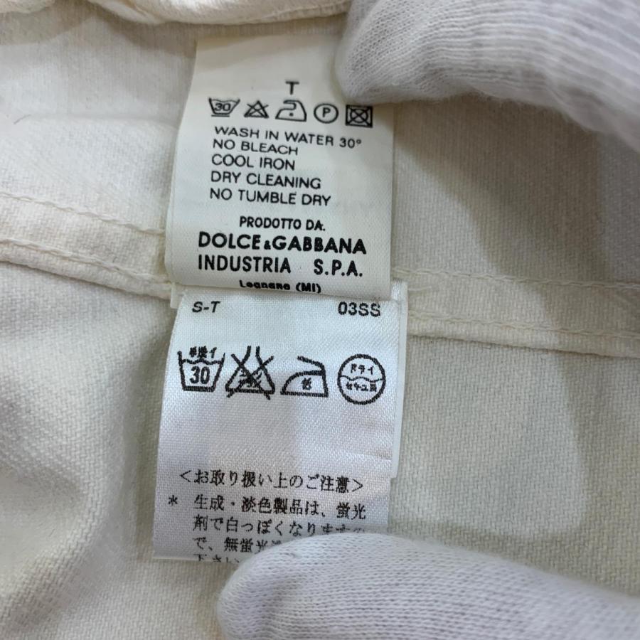 DOLCE&GABBANA ドルチェ&ガッバーナ ジャケット 未使用品 38 ホワイト 