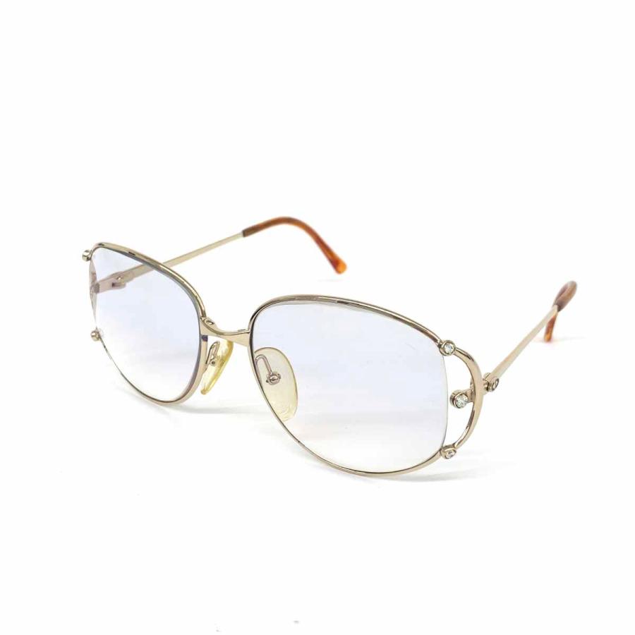 Christian Dior クリスチャンディオール メガネフレーム 2807 ゴールド 