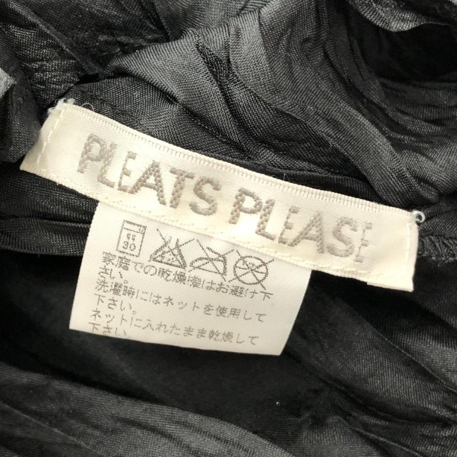 PLEATS PLEASE プリーツプリーズ 5分袖シャツ 良好 サイズ3 PP32-ZT964 