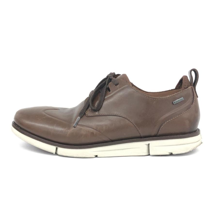 Clarks クラークス  レザーシューズ  24.5  ブラウン レザー ゴアテックス メンズ 靴 シューズ shoes｜tifana｜02