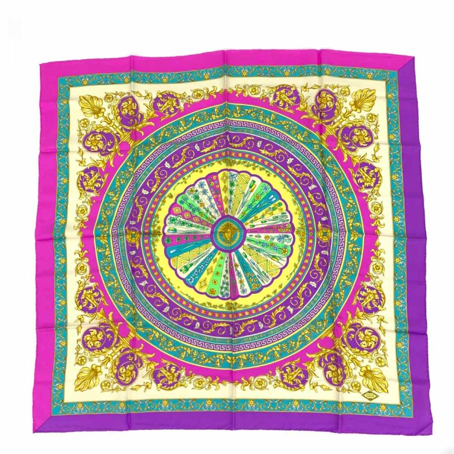 ATELIER VERSACE アトリエヴェルサーチ スカーフ マルチカラー シルク 