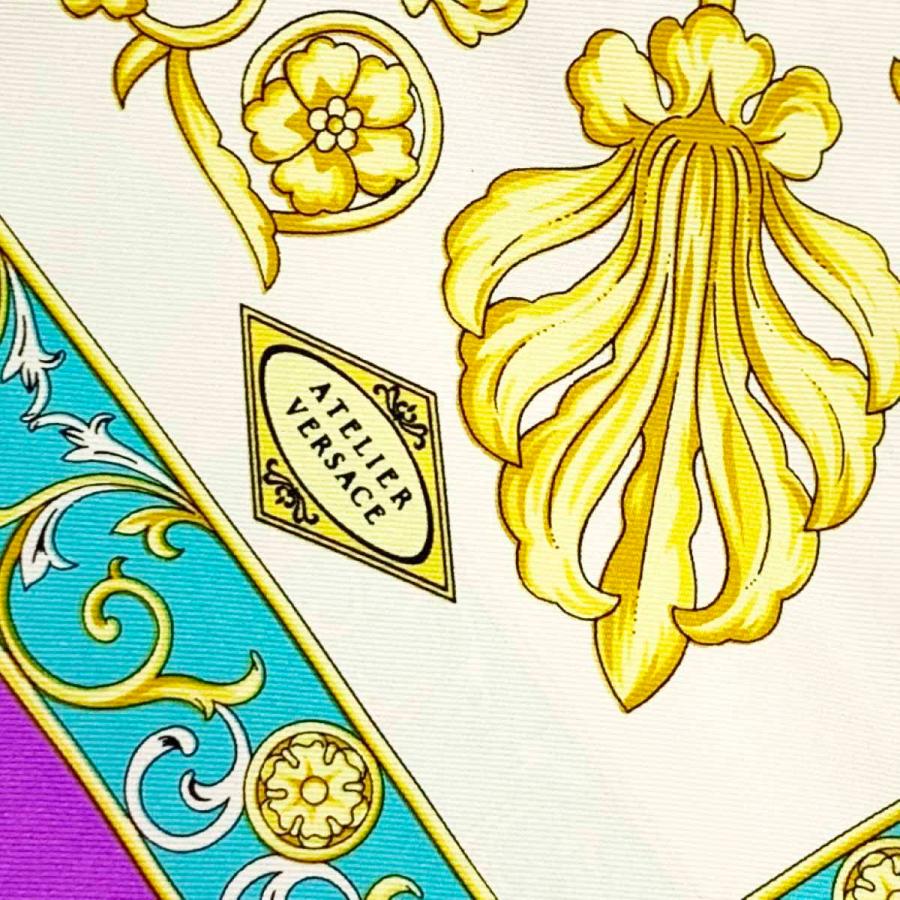 ATELIER VERSACE アトリエヴェルサーチ スカーフ マルチカラー シルク 