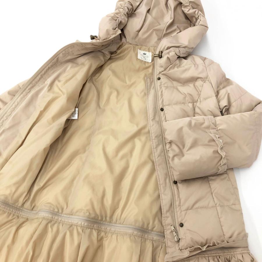 TOCCA トッカ 2WAYダウンコート Mサイズ ベージュ レディース 裾 