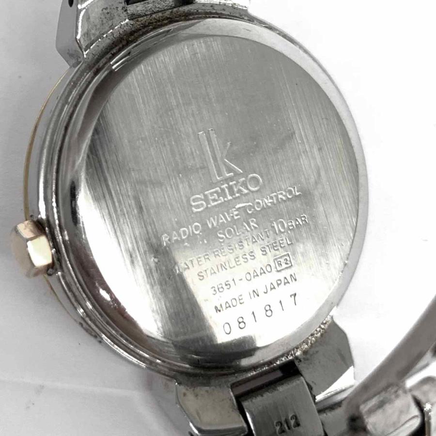 SEIKO セイコー 腕時計 電波ソーラー 3B51-0AA0 シルバーカラー SEIKO セイコー 腕時計 電波ソーラー 3B51-0AA0 シルバーカラー