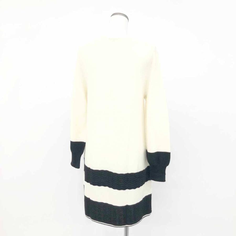 TO BE CHIC カーディガン付 ニットワンピース-