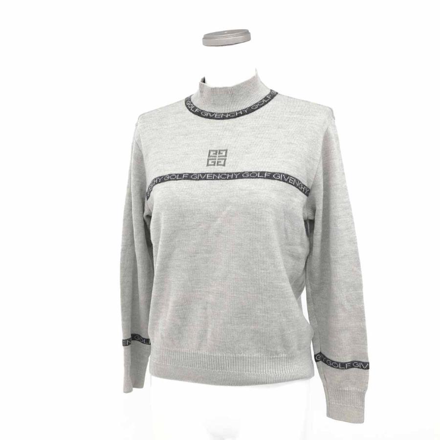 GIVENCHY ジバンシィ ハイネックニット Mサイズ グレー 毛100％ ウール 