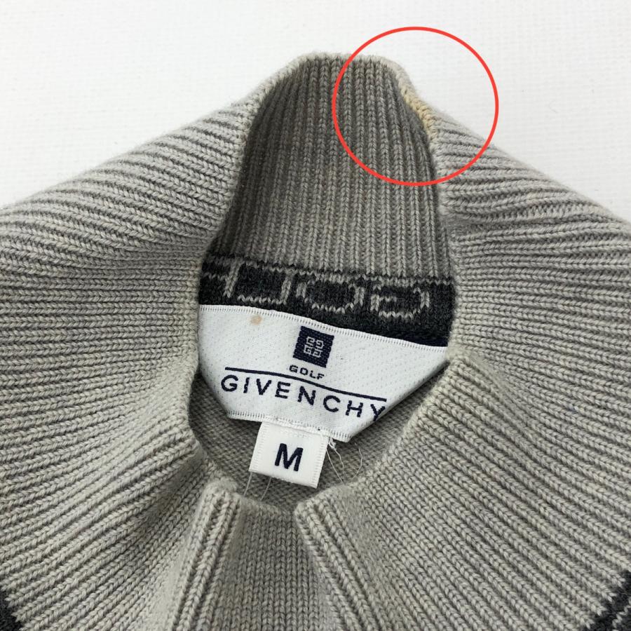 GIVENCHY ジバンシィ ハイネックニット Mサイズ グレー 毛100