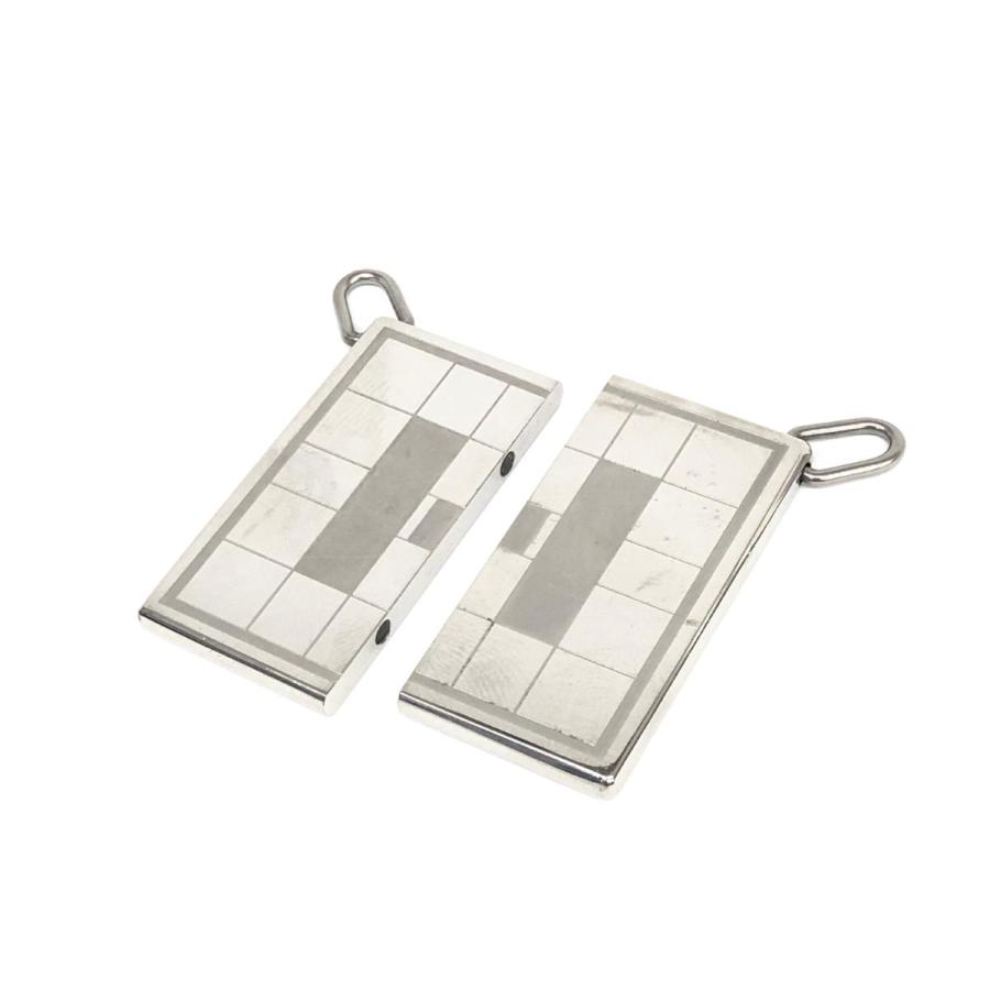 HERMES エルメス ペアネックレス シルバーカラー ユニセックス HERMES エルメス ペアネックレス シルバーカラー ユニセックス