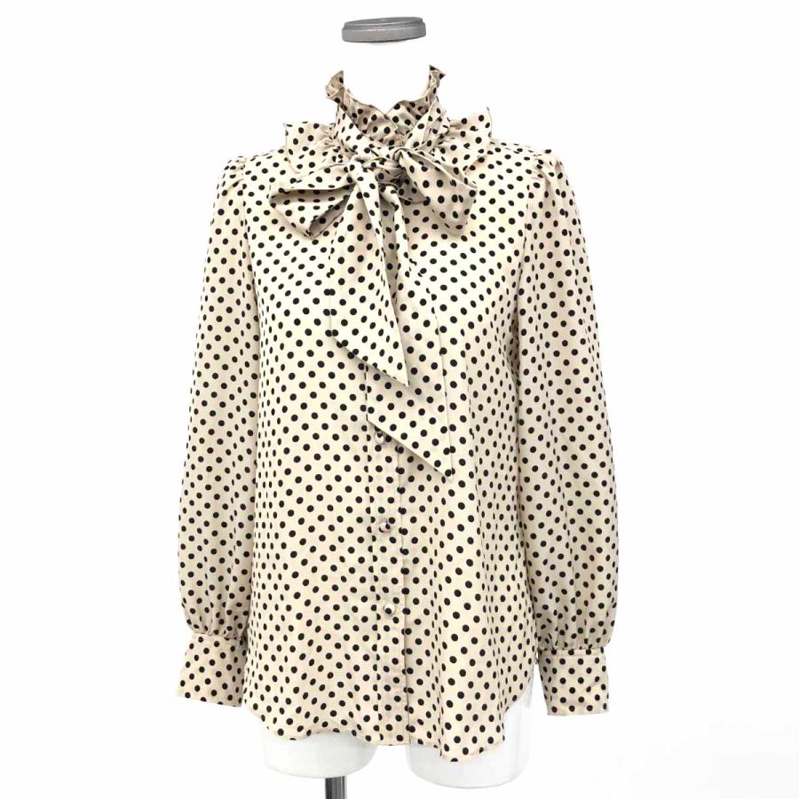 Loulou Willoughby ルルウィルビー 長袖ブラウス サイズ2 ブラック  