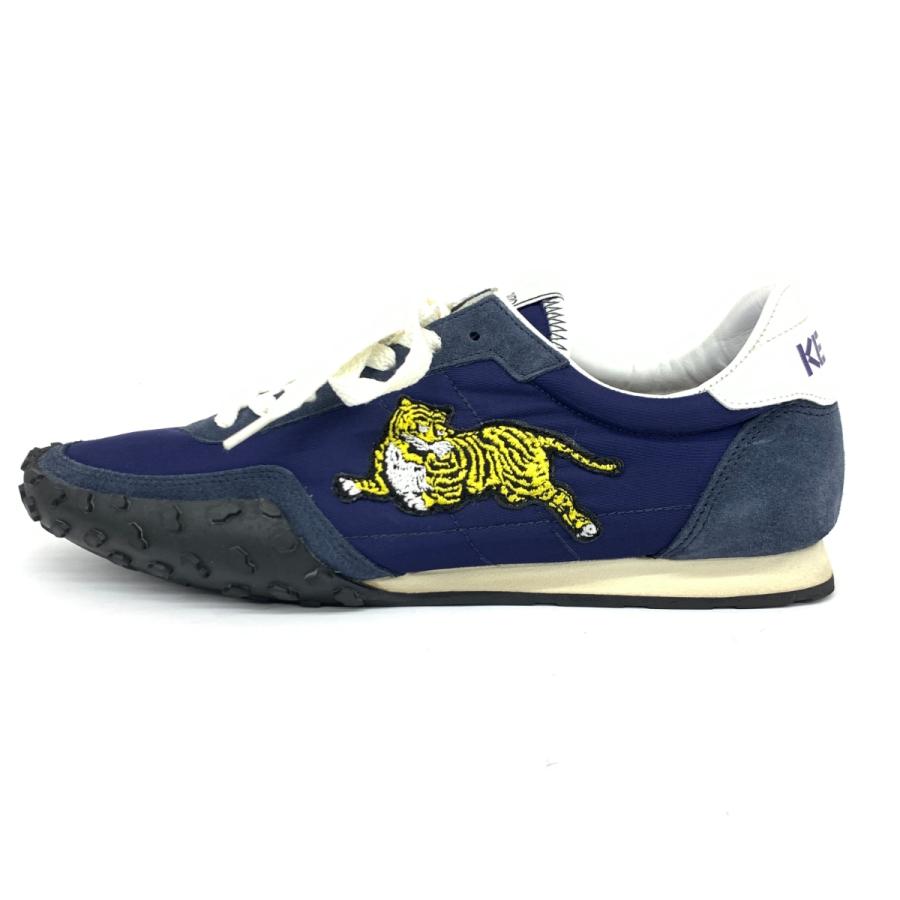 KENZO ケンゾー スニーカー 良好 41 ネイビー スエード×ナイロン KENZO ケンゾー スニーカー 良好 41 ネイビー スエード×ナイロン