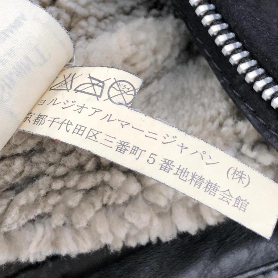 ARMANI JEANS アルマーニジーンズ ムートンジャケット サイズI48 ARMANI JEANS アルマーニジーンズ ムートンジャケット サイズI48
