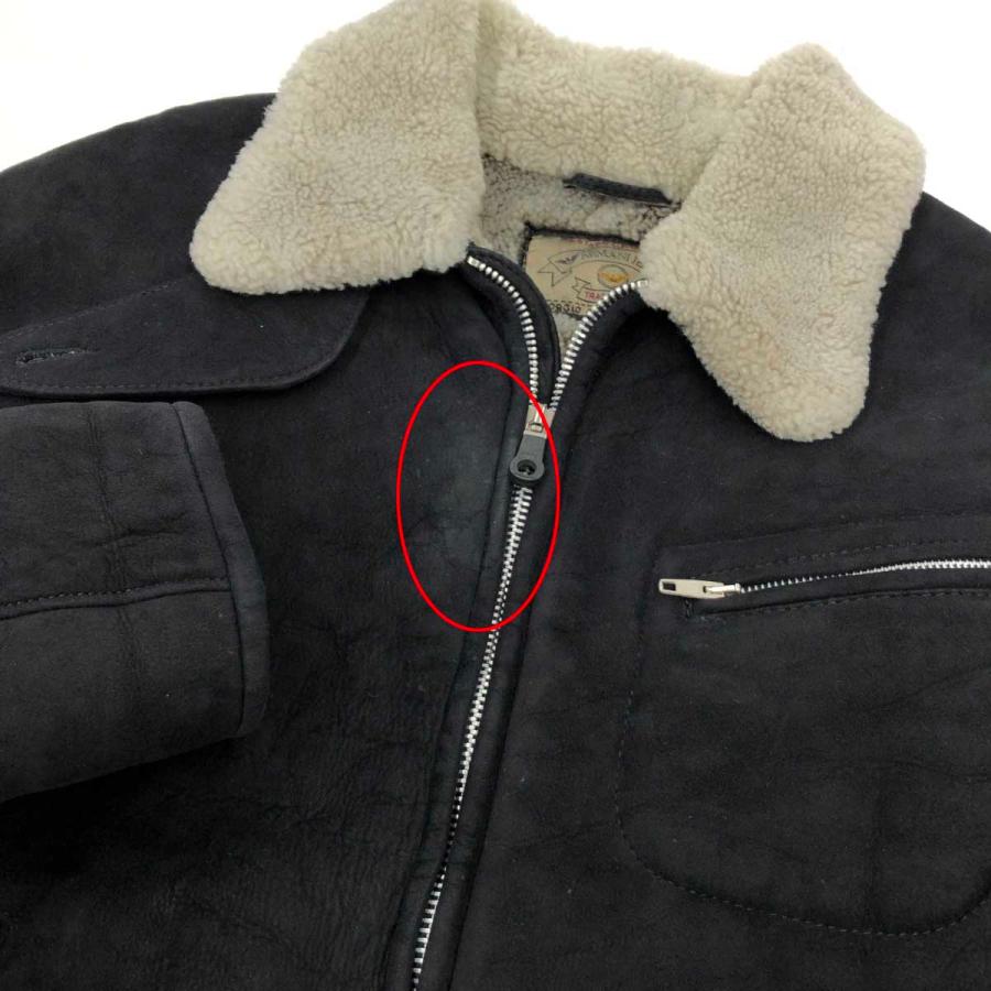 ARMANI JEANS アルマーニジーンズ ムートンジャケット サイズI48 ARMANI JEANS アルマーニジーンズ ムートンジャケット サイズI48