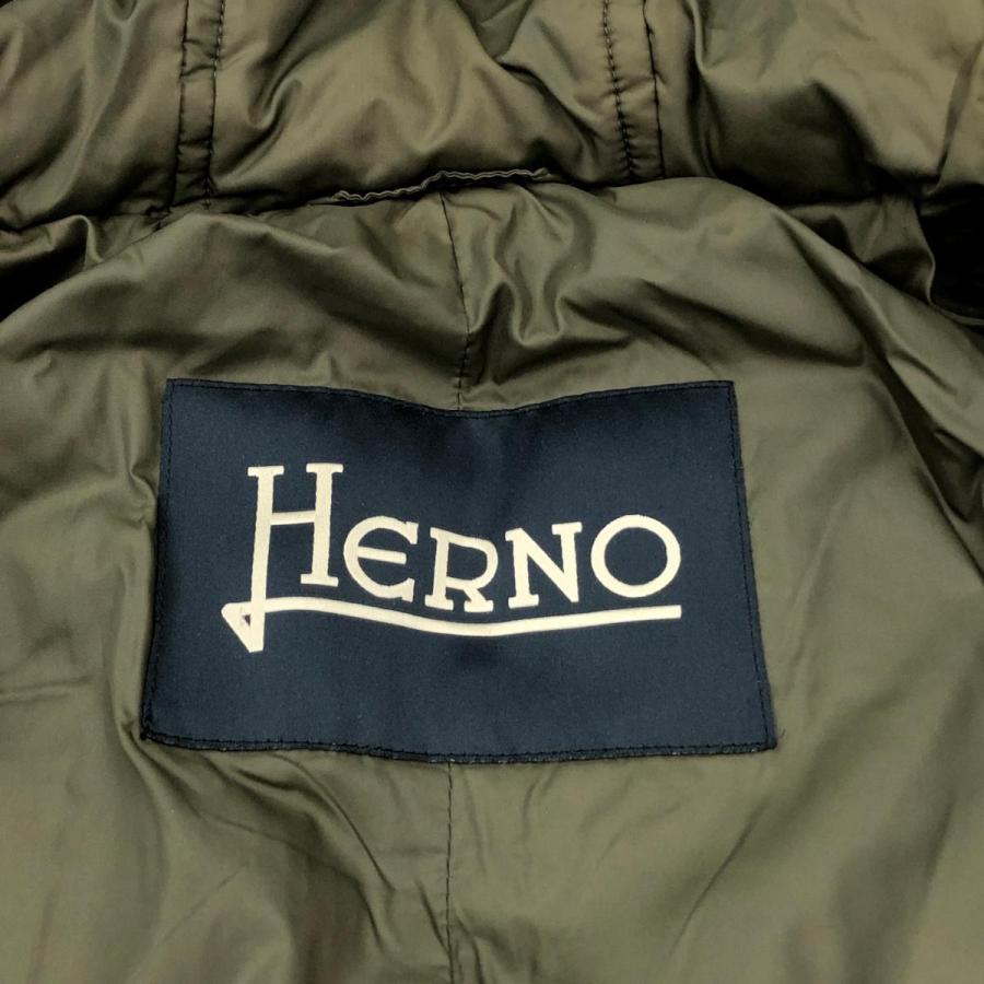 HERNO ヘルノ ダウンジャケット サイズ50 カーキ ダウン メンズ HERNO ヘルノ ダウンジャケット サイズ50 カーキ ダウン メンズ