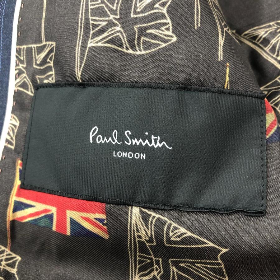 Paul Smith ポールスミス  スリーピース 良好 サイズM  ネイビー ウール メンズ  上下セット スーツ フォーマル 紳士服 総裏地｜tifana｜09