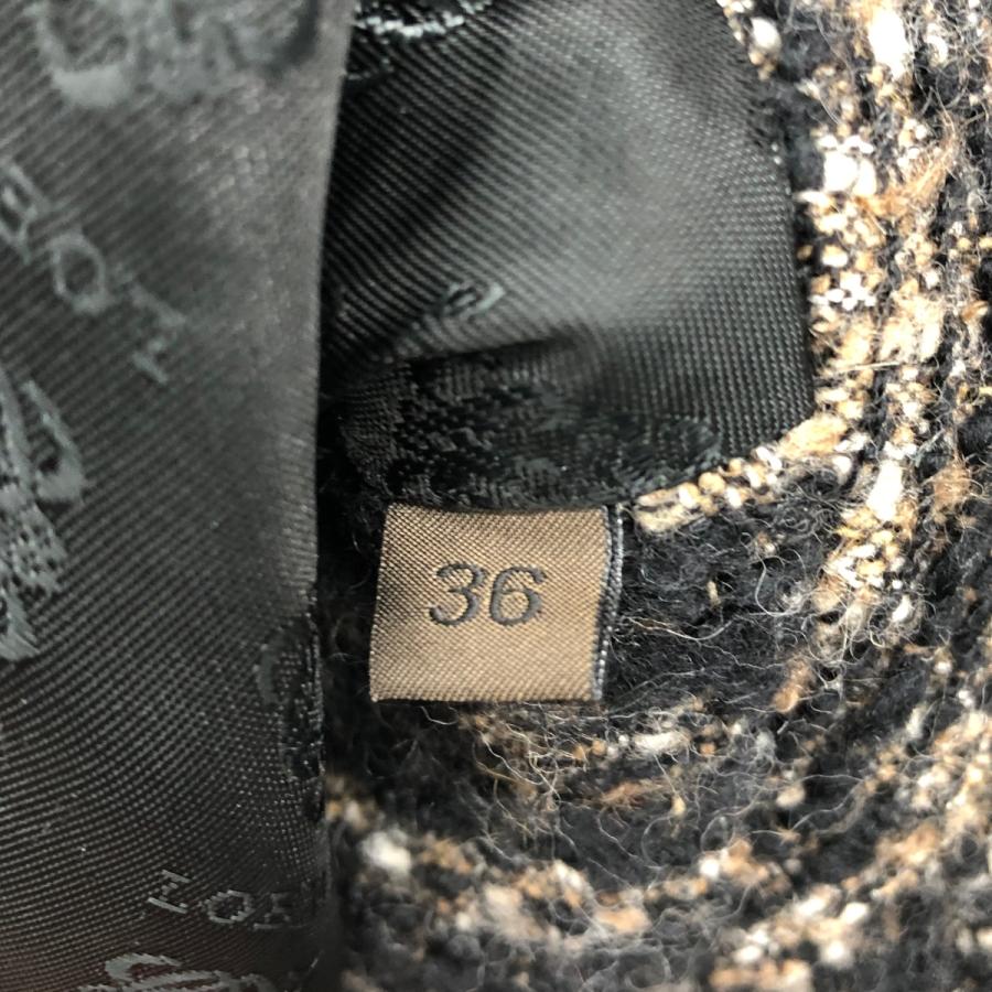 美品　LOEWE ロエベ ジャケット 黒 36 ドレープ ジャケット（コットン&シルク） Loewe 25SS ロエベ 36