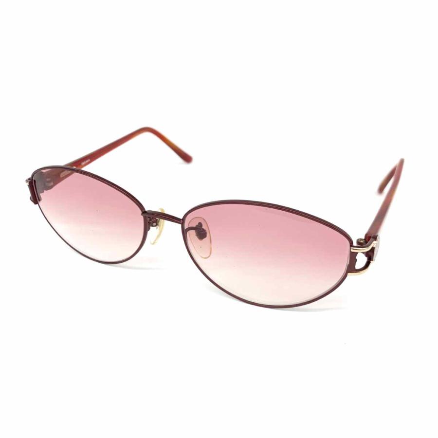 VALENTINO ヴァレンティノ サングラス 良好 VG5464 レッド オーバル 
