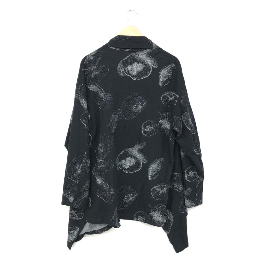 Y's ワイズ ロングカーディガン 良好 サイズ2 ブラック コットン