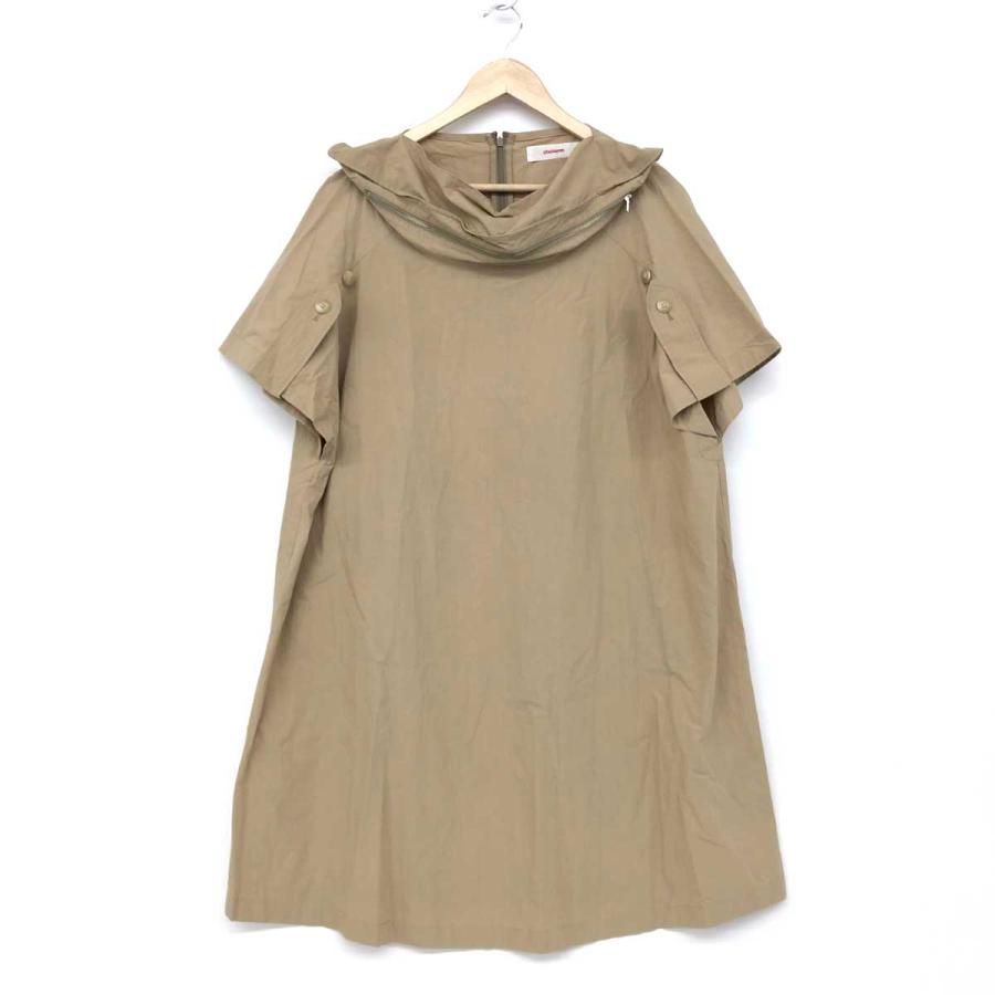 CHALAYAN チャラヤン ワンピースチュニック 良好 サイズM ベージュ 