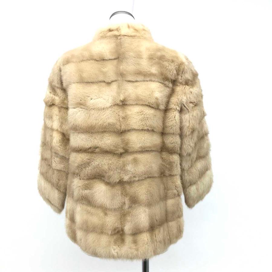 SAGA MINK ミンク 毛皮コート サガミンク ベージュ レディース 